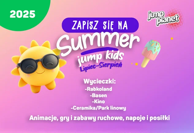Wakacyjne Całodniowe Warsztaty Dla Dzieci Summer Jump Kids 2025
